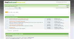 Desktop Screenshot of forum.finddedicatedserver.com